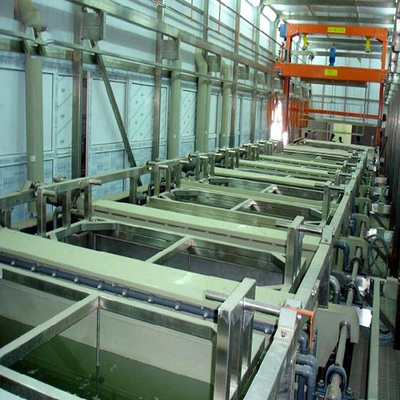 Wysokowydajny anodowany sprzęt aluminiowy / całkowicie zamknięta linia do anodowania